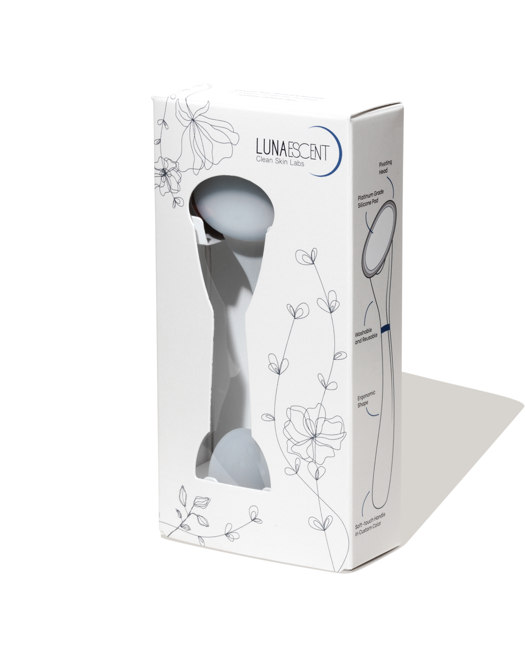 LUNAESCENT Touch-Free Skincare Applicator with Spatula
