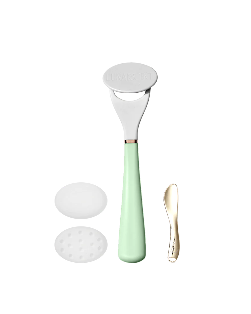 LUNAESCENT Touch-Free Skincare Applicator with Spatula