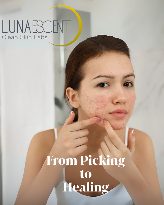 Retraining Skin Picking Habits & How LUNAESCENT Helps