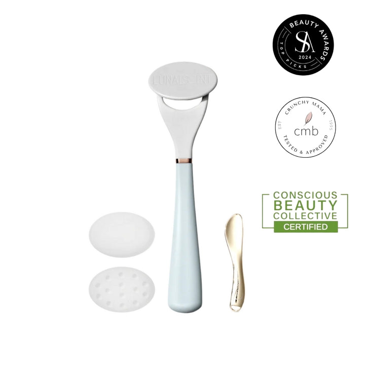 LUNAESCENT Touch-Free Skincare Applicator with Spatula