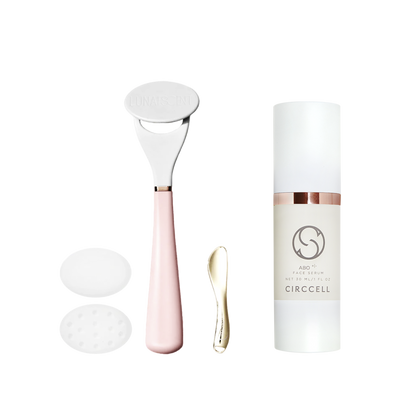 LUNAESCENT Skincare Applicator and ABO Face Serum
