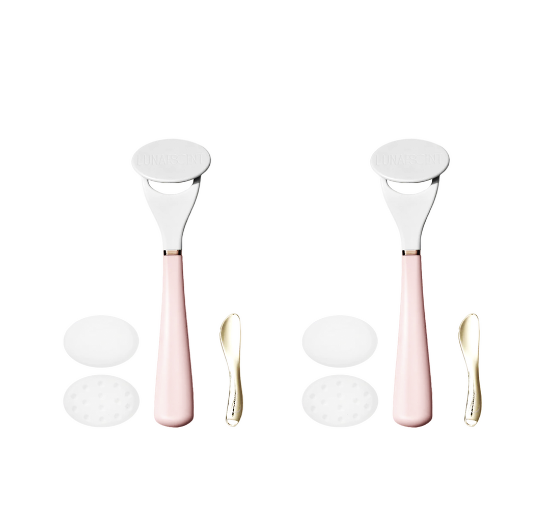 2 LUNAESCENT Touch-Free Skincare Applicator Sets